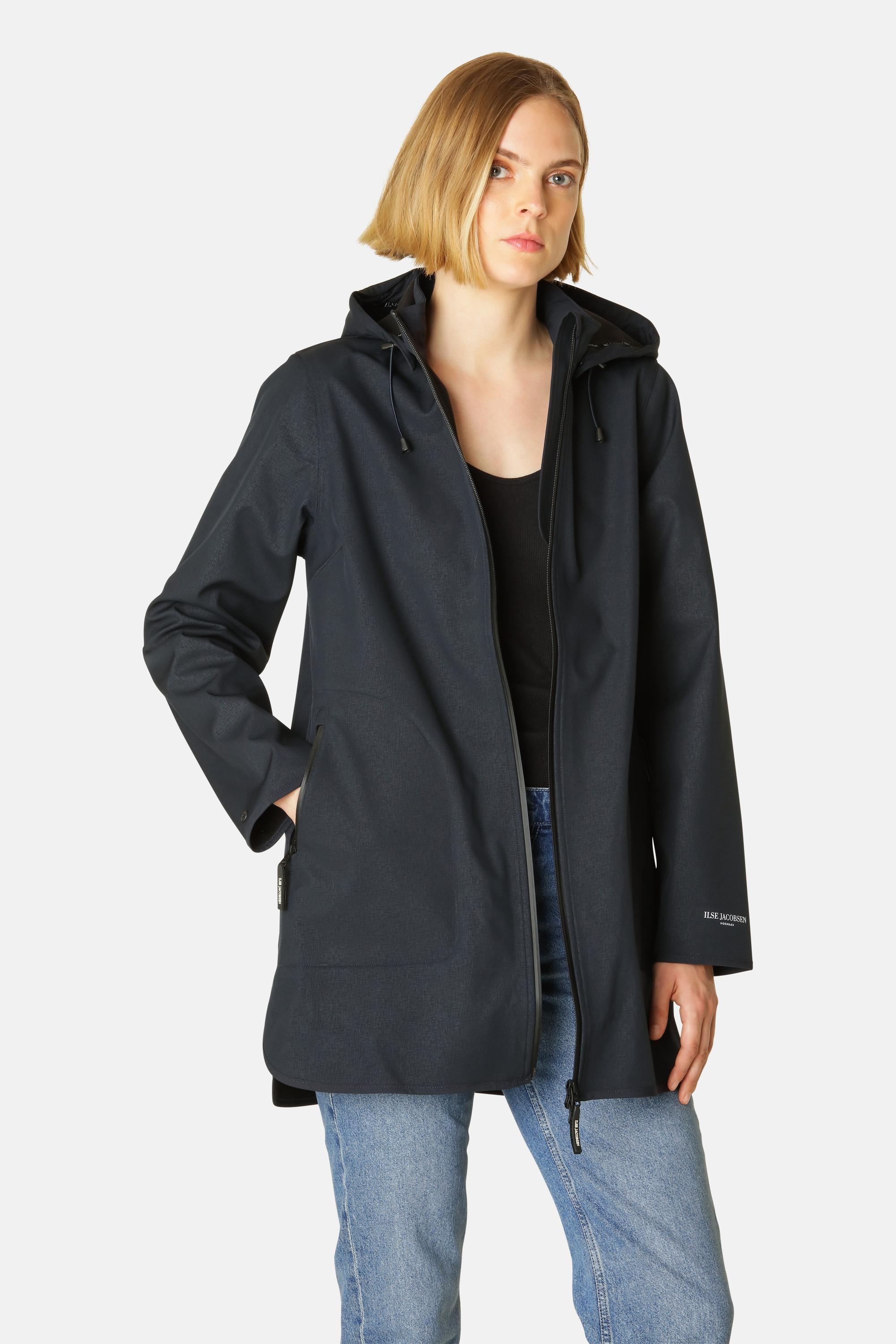 Softshell Regnjakke A-form - Dark Indigo